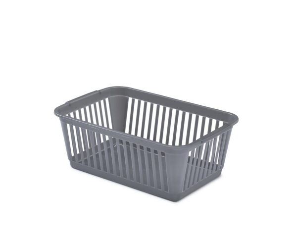 Silver Handy Basket by Whitefurze, 30cm