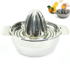 Silver Stainless Steel Citrus Juicer