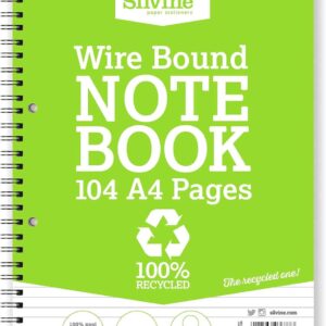 Silvine A4 Double Spiral Notebook