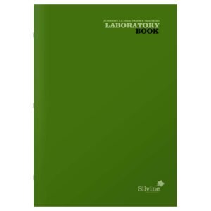 Silvine A4 Laboratory Notebook 1,5,10