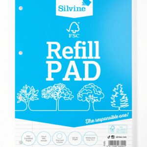 Silvine A4 Refill Pad with FSC Certification