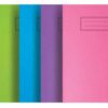 Silvine A5 Exercise Book - Set of 5 in Various Vibrant Colors