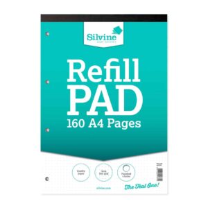 Silvine Dotted A4 Refill Pad