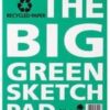 Silvine Large Green Sketch Pad