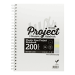 Silvine Lux A4+ Project Book Without Plastic