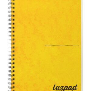 Silvine Yellow A5 Pressboard Notebook