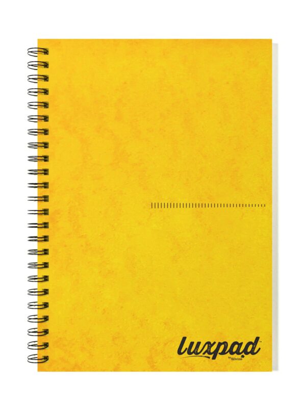 Silvine Yellow A5 Pressboard Notebook