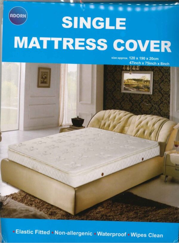 Single Adorn Mattress Protector