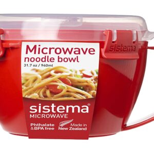 SISTEMA 940ML MICROWAVE NOODLE BOWL