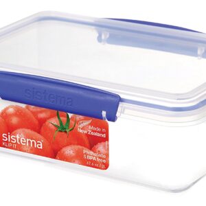 Sistema Clear 2L Klip It Rectangular Container