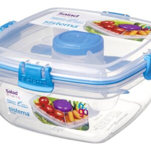 Sistema Klip It 1.1 Litre Salad To Go Container