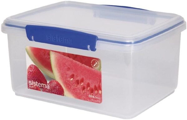 Sistema Klip It 3-Liter Food Storage Container with Clips