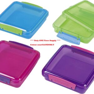 SISTEMA SANDWICH LUNCH BOX 450ML VARIOUS COLORS - SINGLE PIECE