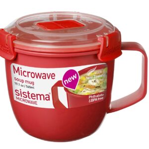 SISTEMA SMALL 565ML MICROWAVE SOUP MUG