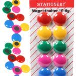 **Size**: Each magnet is 2.7 cm in diameter