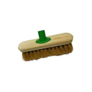 **Size**: The broom head is 10 inches wide, making it suitable for sweeping larger areas efficiently