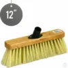 **Size**: The broom head is 12 inches wide, making it suitable for covering a decent area with each sweep