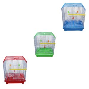 **Size**: The cage measures 22 x 27 x 16 cm. Make sure this size is appropriate for the type of bird you plan to house