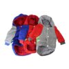 **Size**: The coat is one size, suitable for small dogs, with dimensions of 17 x 22 cm