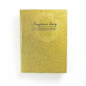 **Size**: The notebook is 12 x 9 cm, which is relatively small and portable, suitable for quick notes or journaling