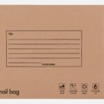 Small Eco-Friendly Kraft Mailing Bags 160mm x 230mm x 50mm
