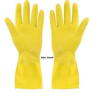 Small Yellow Rubber Gloves