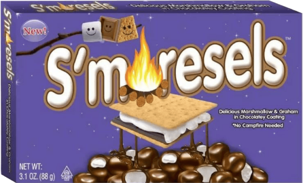 S'moresels Chocolate-Coated Marshmallows & Graham Crackers 88g