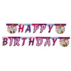 Sofia the First Birthday Banner