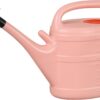 Soft Pink 10L Plastic Watering Can by GELI