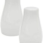 Solar White Porcelain Salt and Pepper Shaker Collection