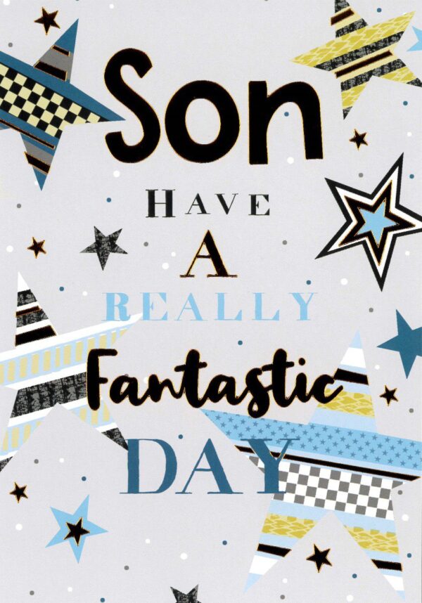 Son's Birthday Card