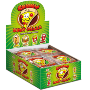 Sour Gummy Pizza, Large Size 20g