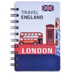Spiral-Bound London Notepad