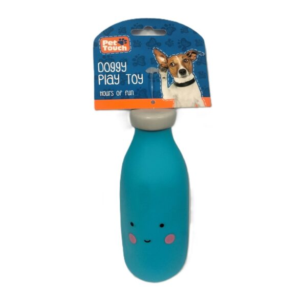 Squeaky Milk Bottle Dog Toy by Pet Touch