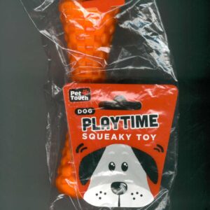 SQUEAKY TPR DOG TOY BY PET TOUCH