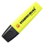 STABILO BOSS ORIGINAL Yellow Highlighters, Pack of 10