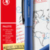 STABILO PALETTE BLUE PEN, SINGLE PIECE IN BLISTER PACK