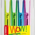 STABILO SWING COOL SET OF FOUR HIGHLIGHTER COLORS (24, 31, 33, 56)