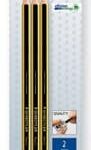 Staedtler Noris HB Pencils with Erasers, Pack of 3