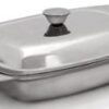 Stainless Steel Butter Dish with Cover by PRIMA