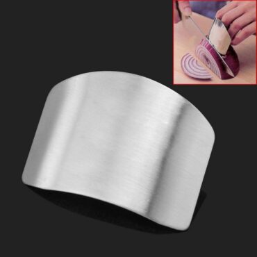 Stainless Steel Finger Guard: Safe Slicing Kitchen Tool