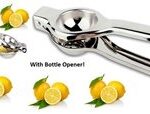Stainless Steel Silver Lemon Squeezer