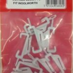 STAR PACK 1 CURTAIN GLIDER COMPATIBLE WITH WOOLWORTH CURTAIN TRACK