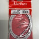 Star Pack 150cm Curtain Wire with 2 Hooks/Eyes