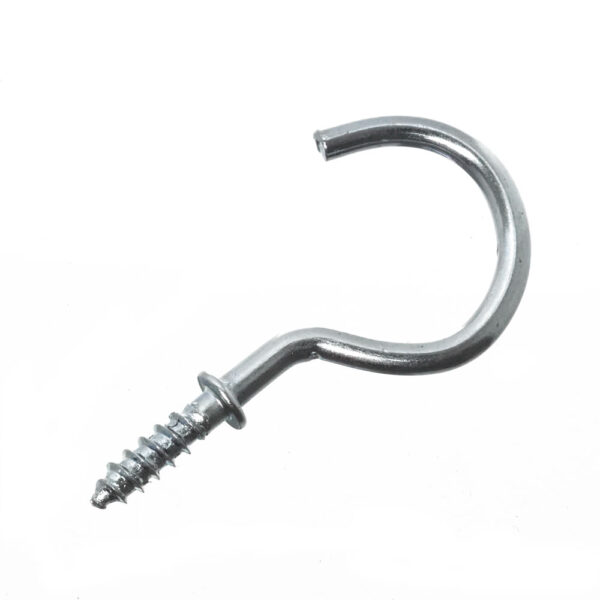 Star Pack 18 Chrome-Plated 25mm Cup Hooks