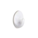 STAR PACK 2 Large Oval White Self-Adhesive Hooks