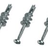 STAR PACK 32MM METAL REDI DRIVA CAVITY WALL PLUGS WITH SCREWS