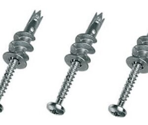 STAR PACK 32MM METAL REDI DRIVA CAVITY WALL PLUGS WITH SCREWS