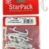 STAR PACK 8 DRAPERY GLIDER FOR ELEGANCE CURTAINS