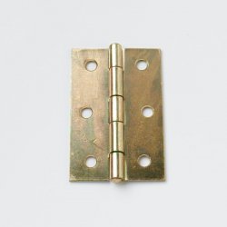 Star Pack Brassed Butt Hinge, 25mm / 1 Inch